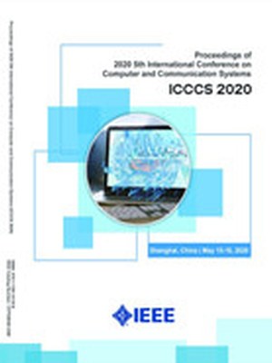 ICCCS 2020 proceedings cover
